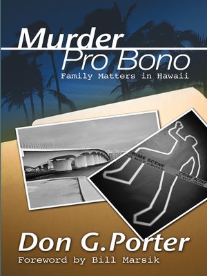 cover image of Murder Pro Bono
